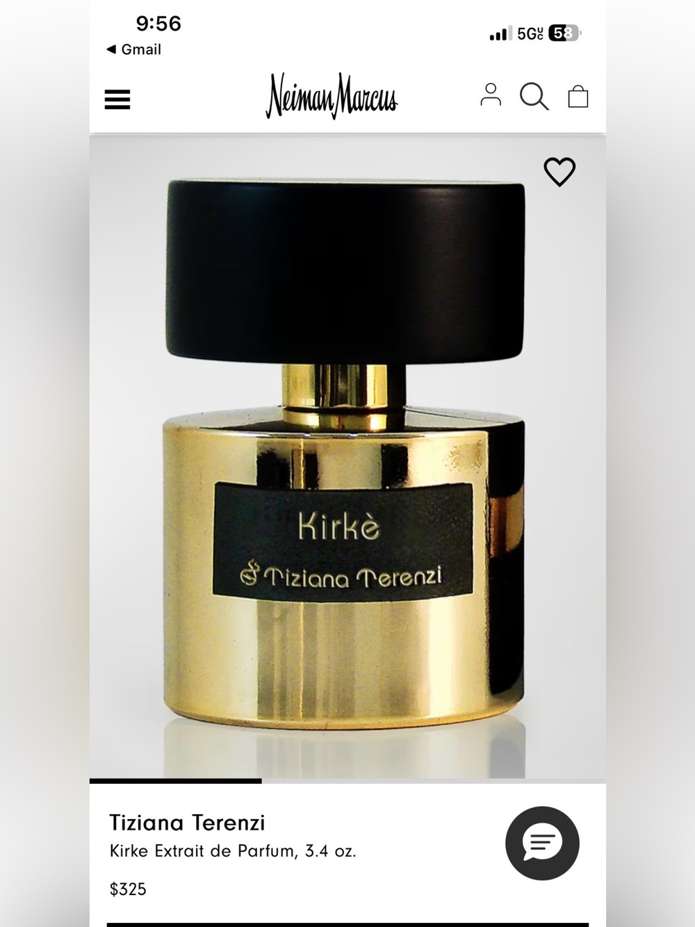 Tiziana Terenzi
Kirke Extrait de Parfum, 3.4 oz. nwot